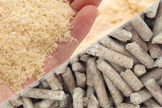how to produce fuel pellets from sawdust